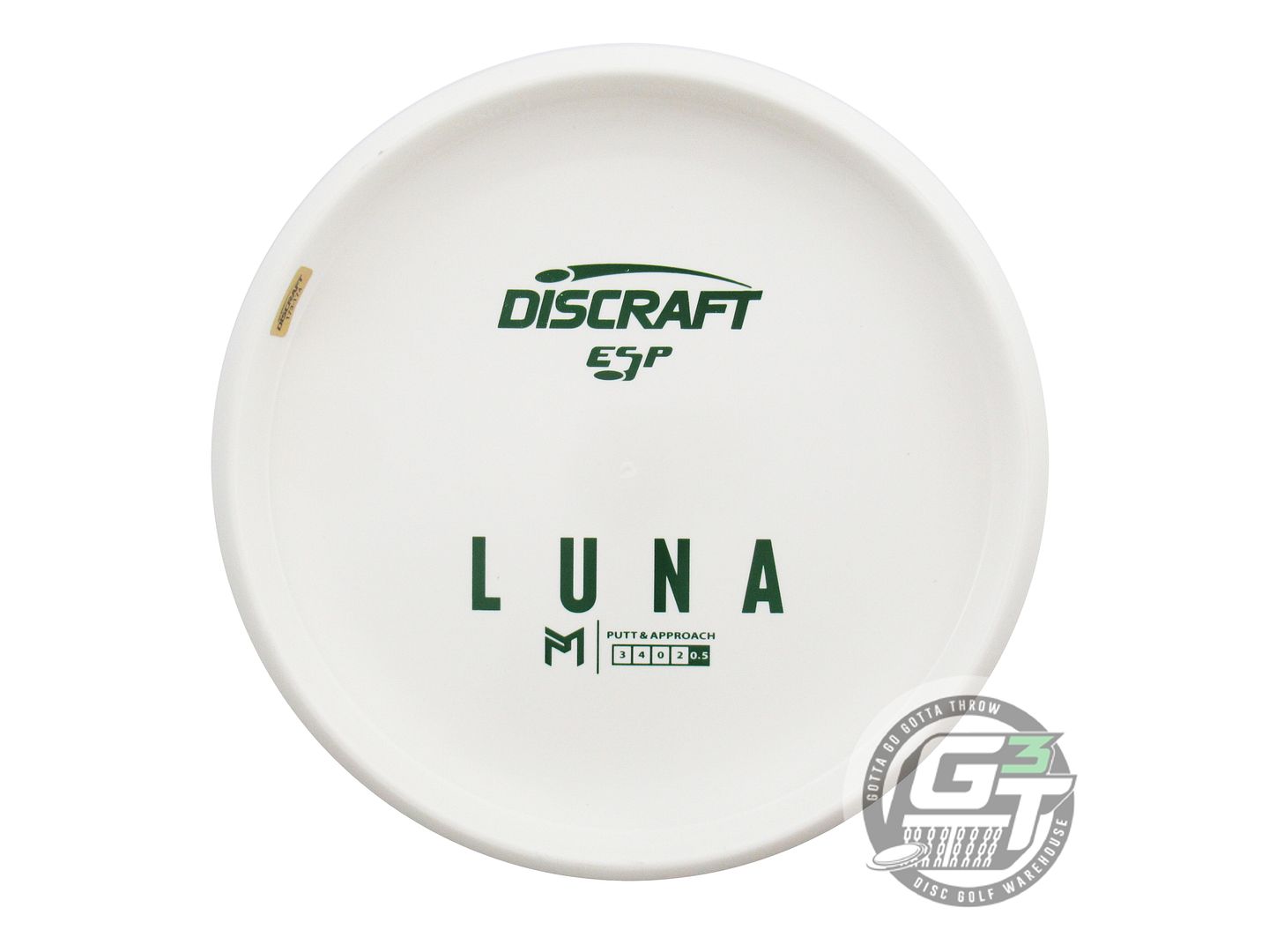 Discraft Dye Pack Bottom Stamp Paul McBeth ESP Luna Putter Golf Disc (Individually Listed)