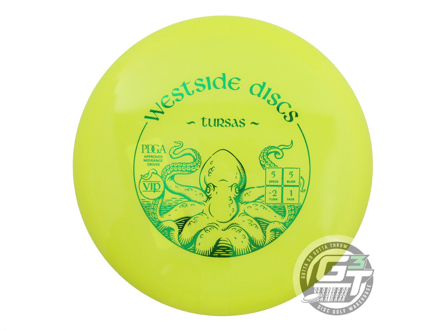 Westside VIP Tursas Midrange Golf Disc (Individually Listed)