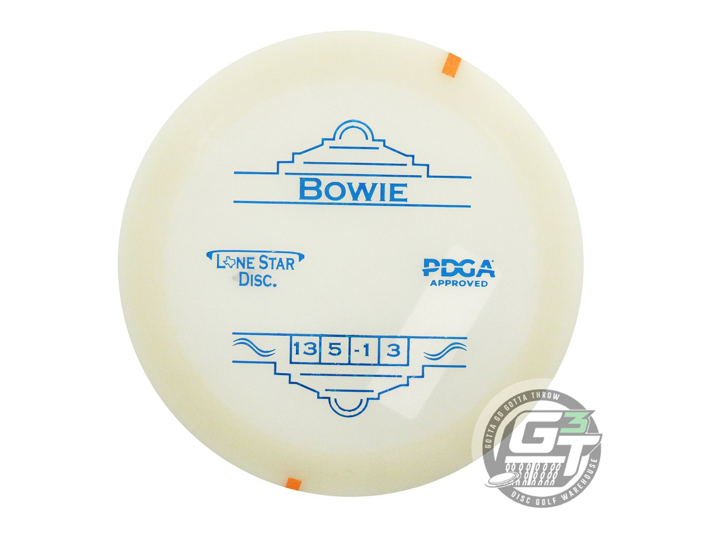 Lone Star Glow Bowie Distance Driver Golf Disc (Individually Listed)