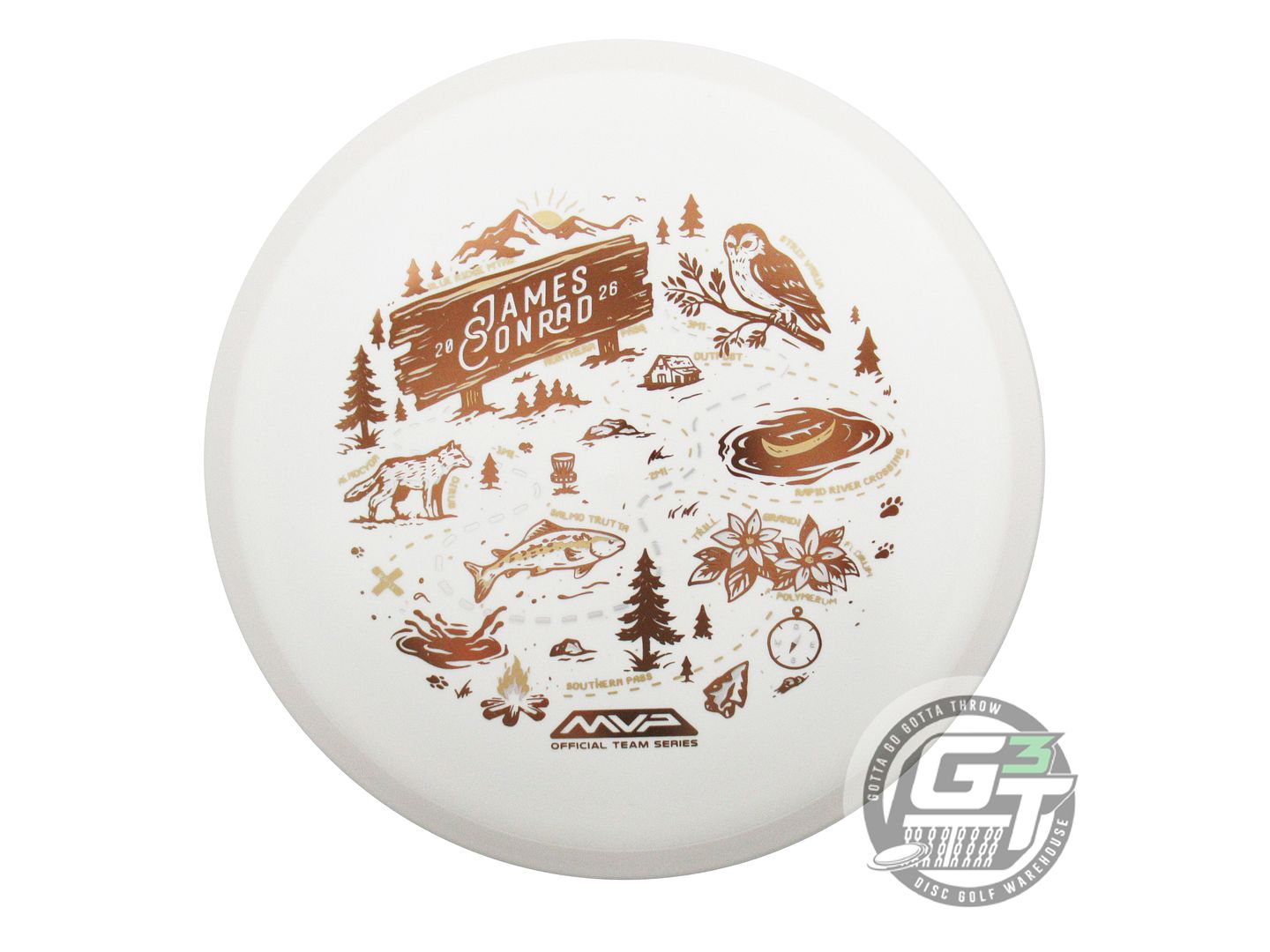 MVP Limited Edition 2026 Team Series James Conrad Fission Trail Distance Driver Golf Disc (Individually Listed)