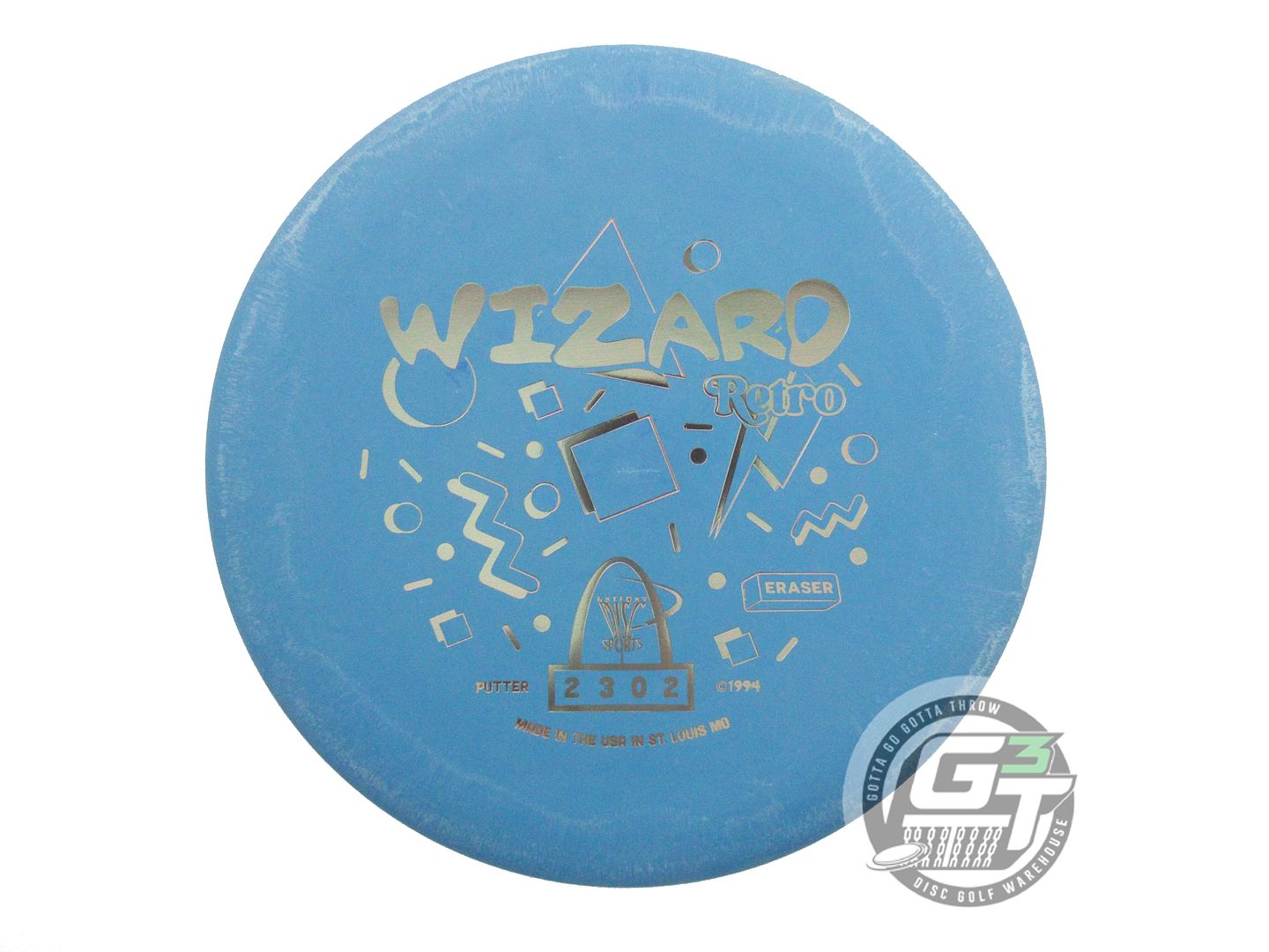 Gateway Eraser Retro Wizard Putter Golf Disc (Individually Listed)