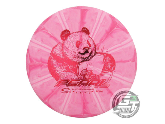Latitude 64 Retro Burst Pearl Midrange Golf Disc (Individually Listed)