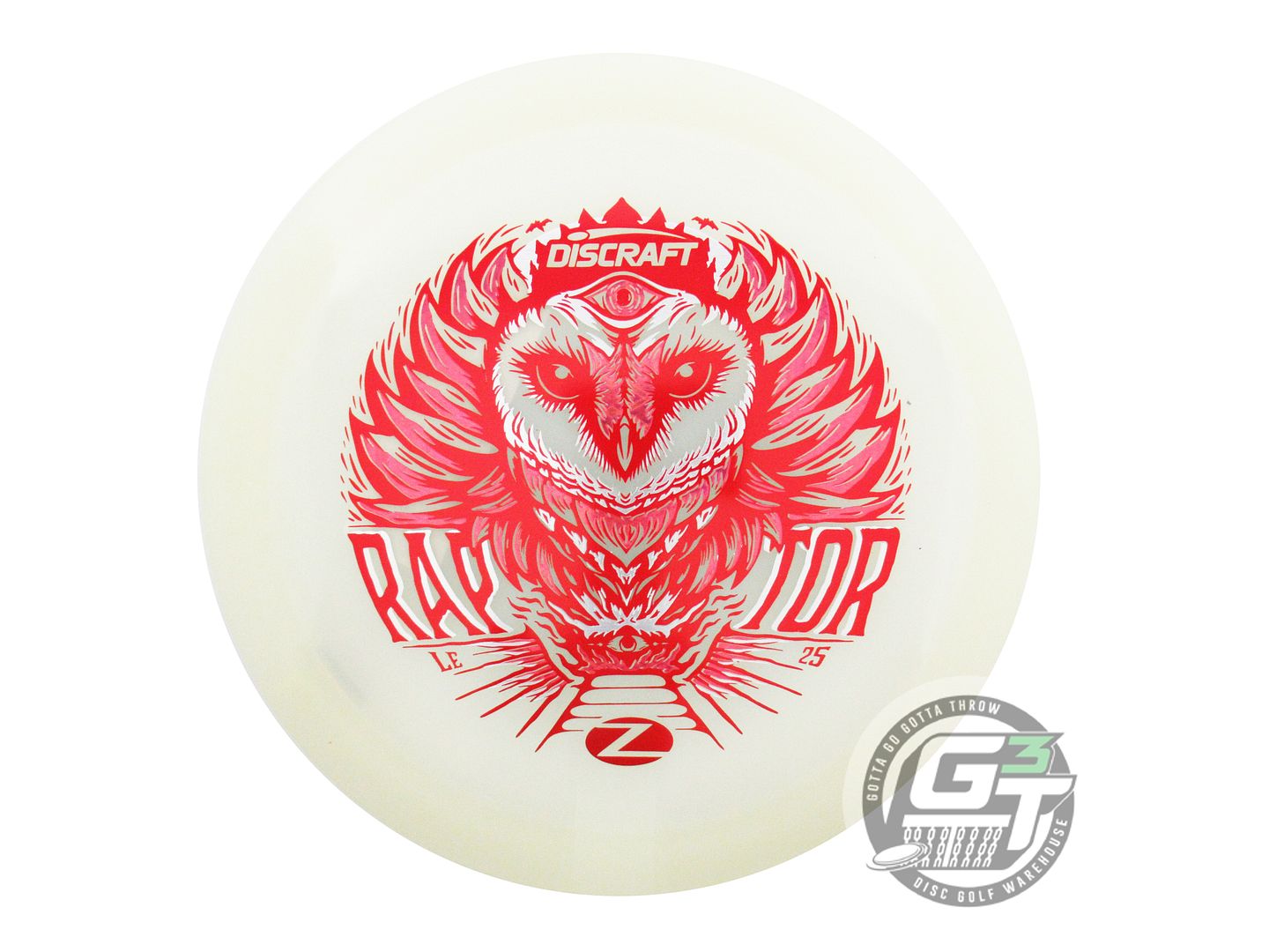 Discraft Limited Edition 2025 Ledgestone Open UV Elite Z Raptor Distance Driver Golf Disc (Individually Listed)