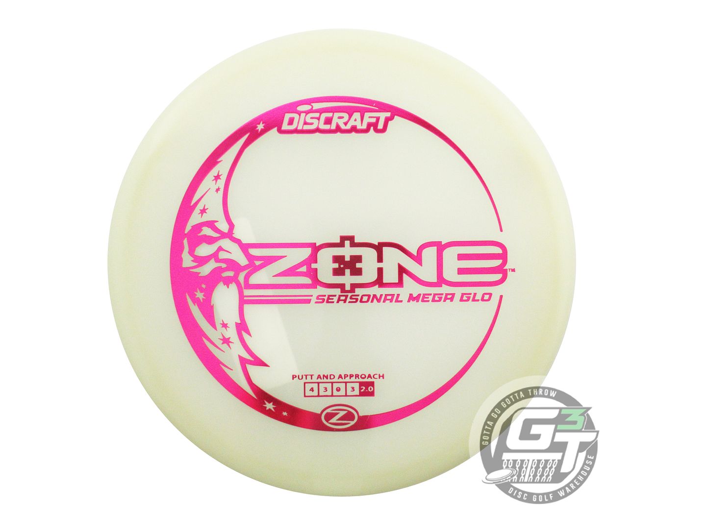 Discraft Seasonal Mega Glo Z Zone Putter Golf Disc (Individually Listed)