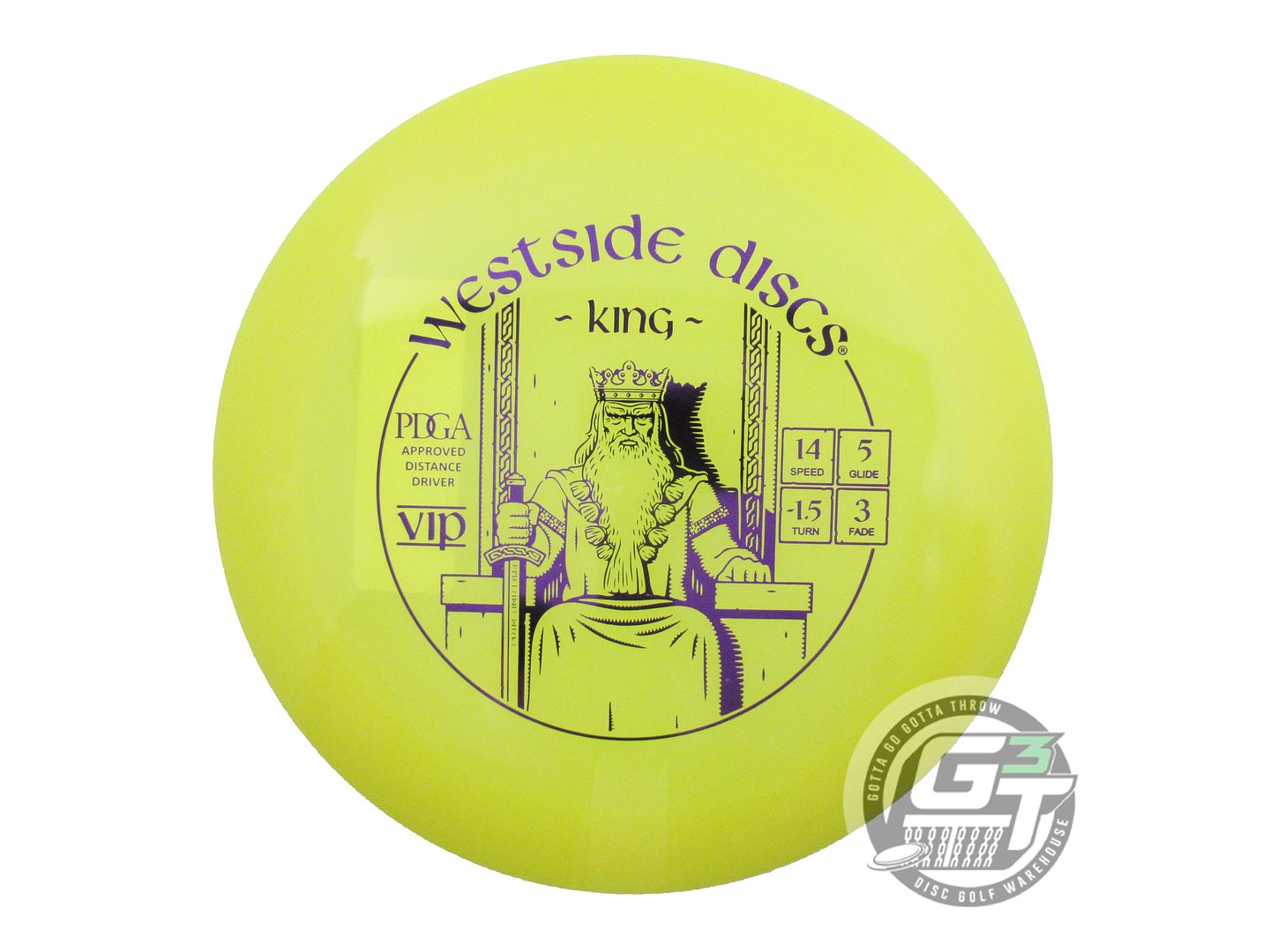 Westside VIP King Distance Driver Golf Disc (Individually Listed)