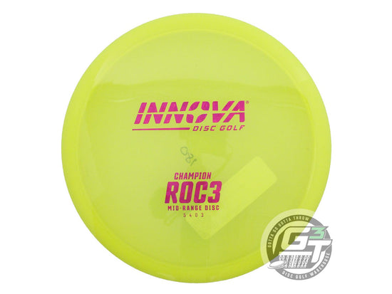 Innova Champion Roc3 Midrange Golf Disc (Individually Listed)