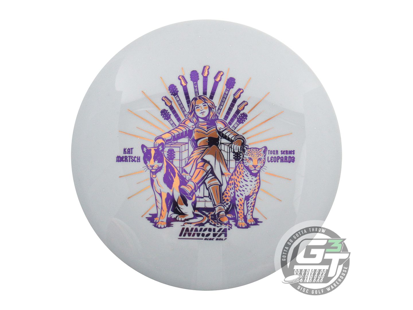 Innova Limited Edition 2026 Tour Series Kat Mertsch Metal Flake Star Leopard3 Fairway Driver Golf Disc (Individually Listed)