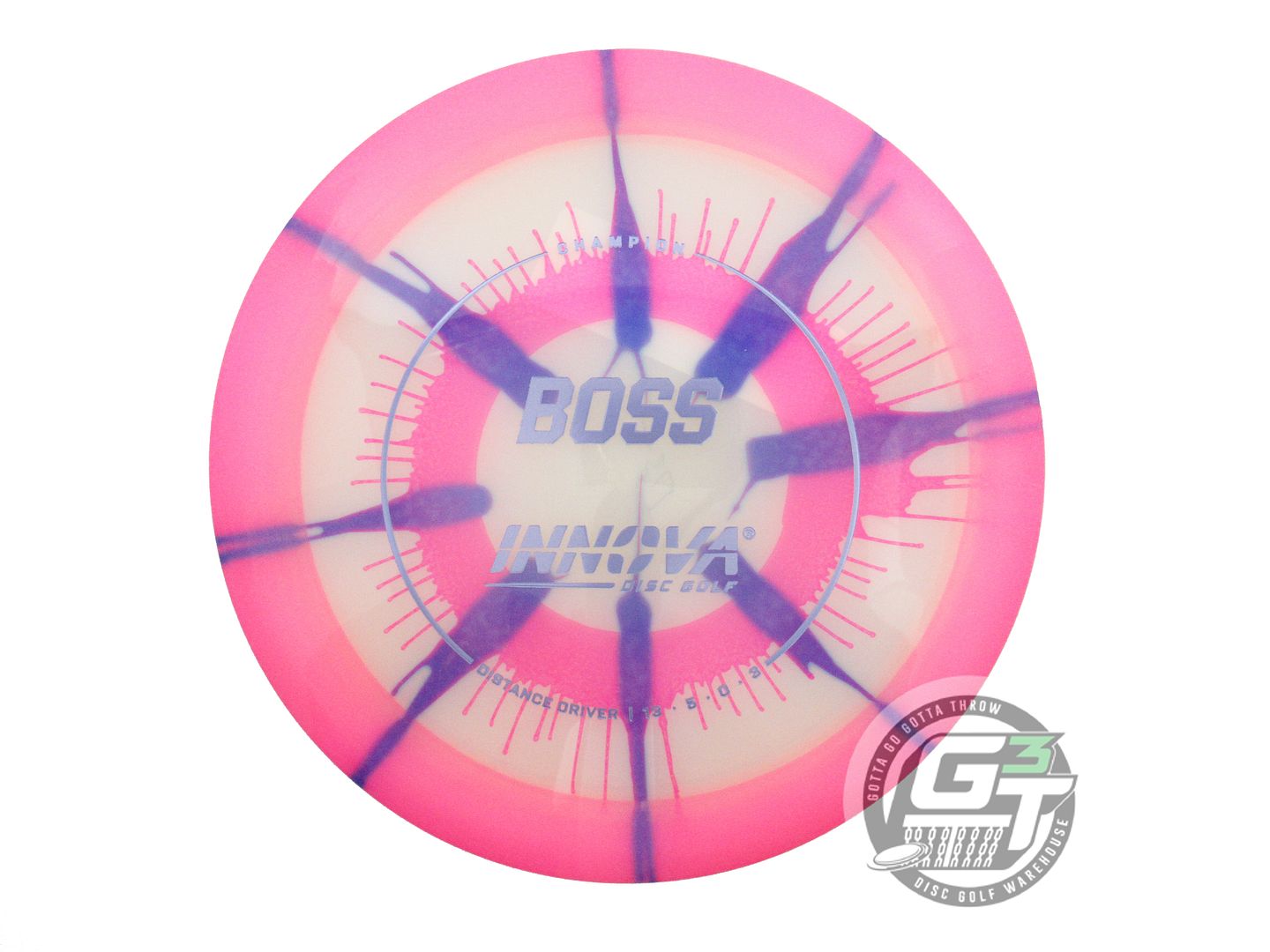 Innova I-Dye Champion Boss Distance Driver Golf Disc (Individually Listed)