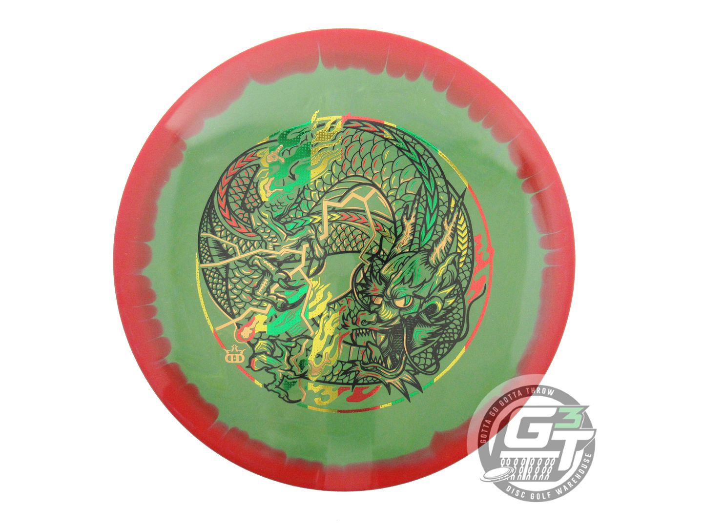 Dynamic Discs Limited Edition Year of the Dragon Triple Stamp Fuzion Orbit Justice Midrange Golf Disc (Individually Listed)