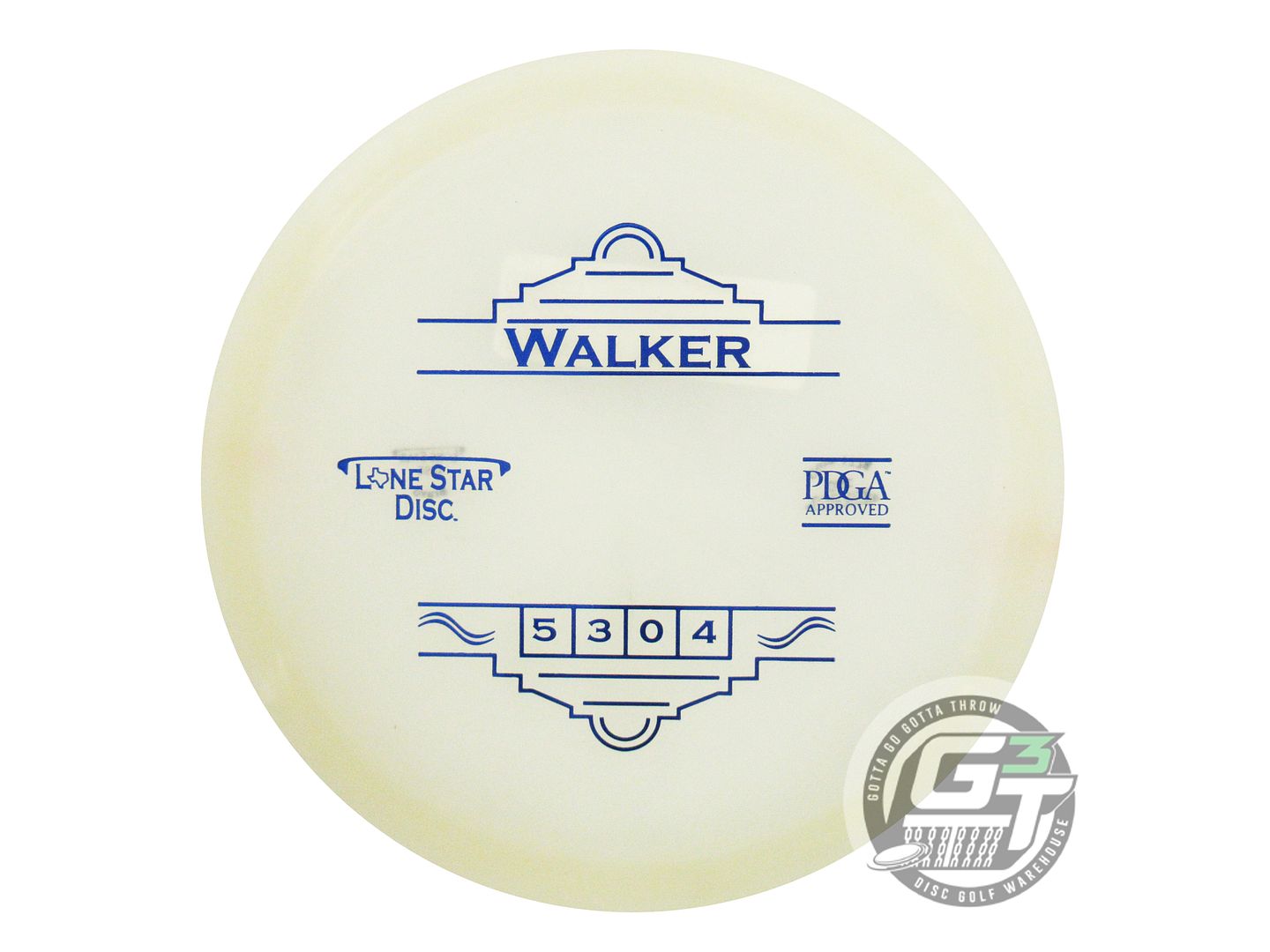 Lone Star Glow Walker Midrange Golf Disc (Individually Listed)
