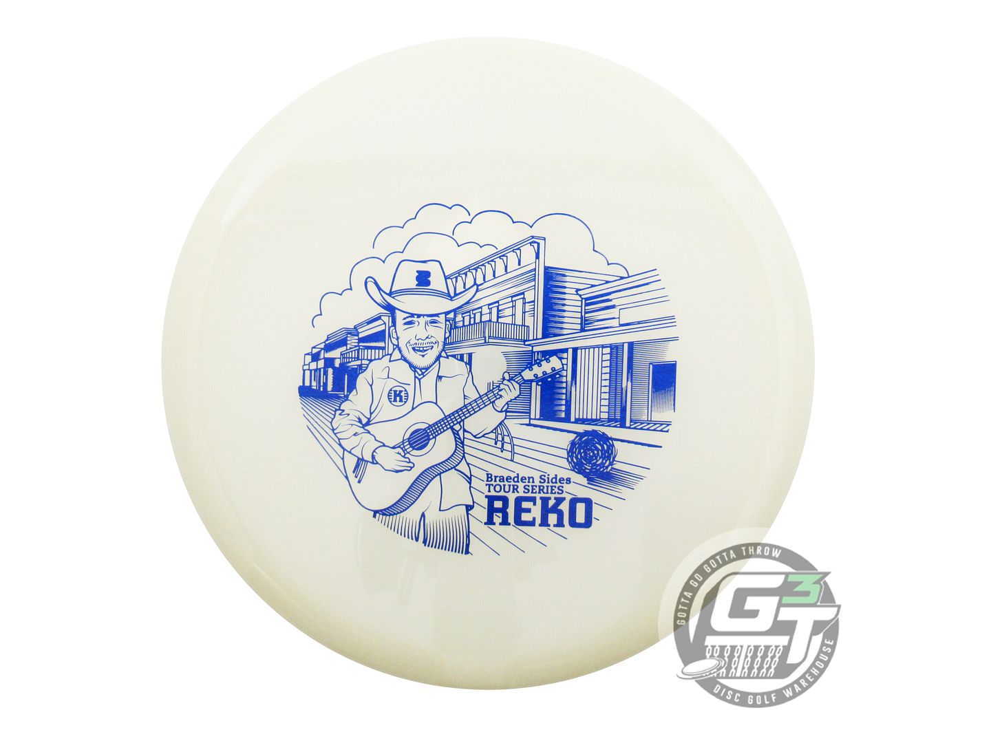 Kastaplast Limited Edition 2024 Team Series Braeden Sides Glow K1 Reko Putter Golf Disc (Individually Listed)