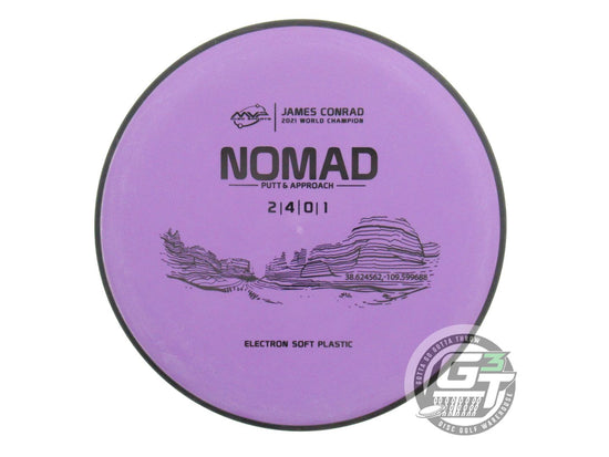 MVP Electron Soft Nomad [James Conrad 1X] Putter Golf Disc (Individually Listed)