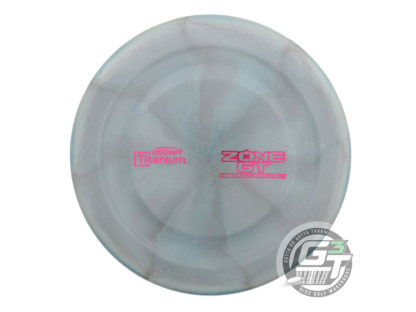 Discraft Titanium Zone GT Putter Golf Disc (Individually Listed)