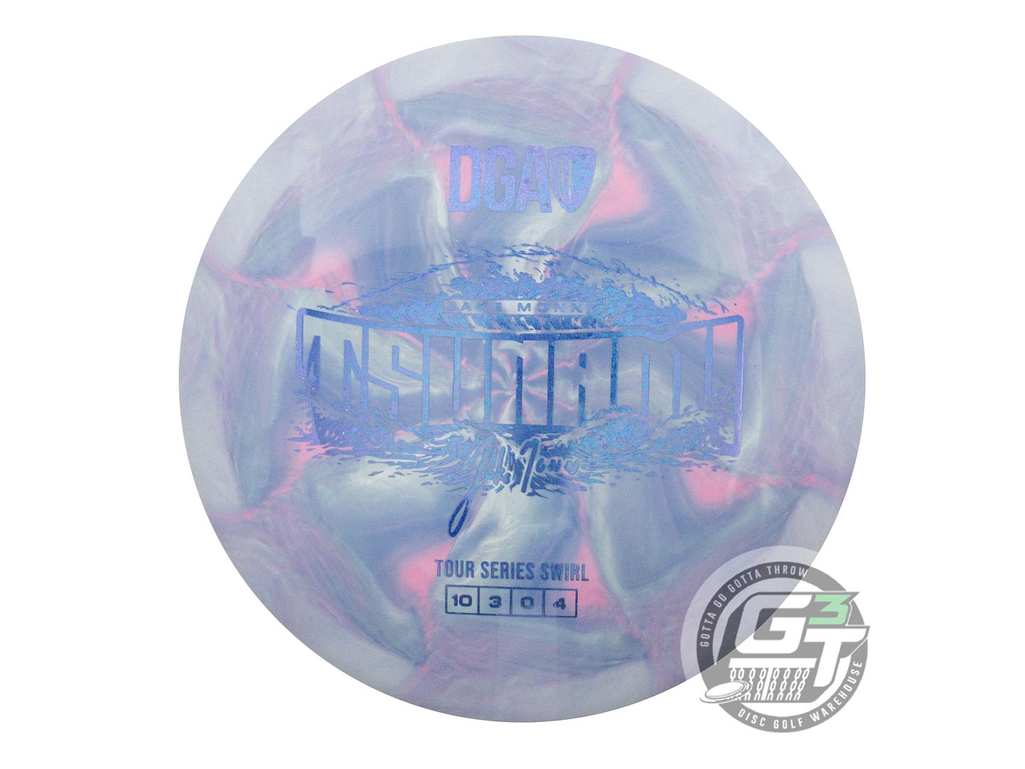DGA Limited Edition 2026 Tour Series Jake Monn Special Blend Tsunami Fairway Driver Golf Disc (Individually Listed)