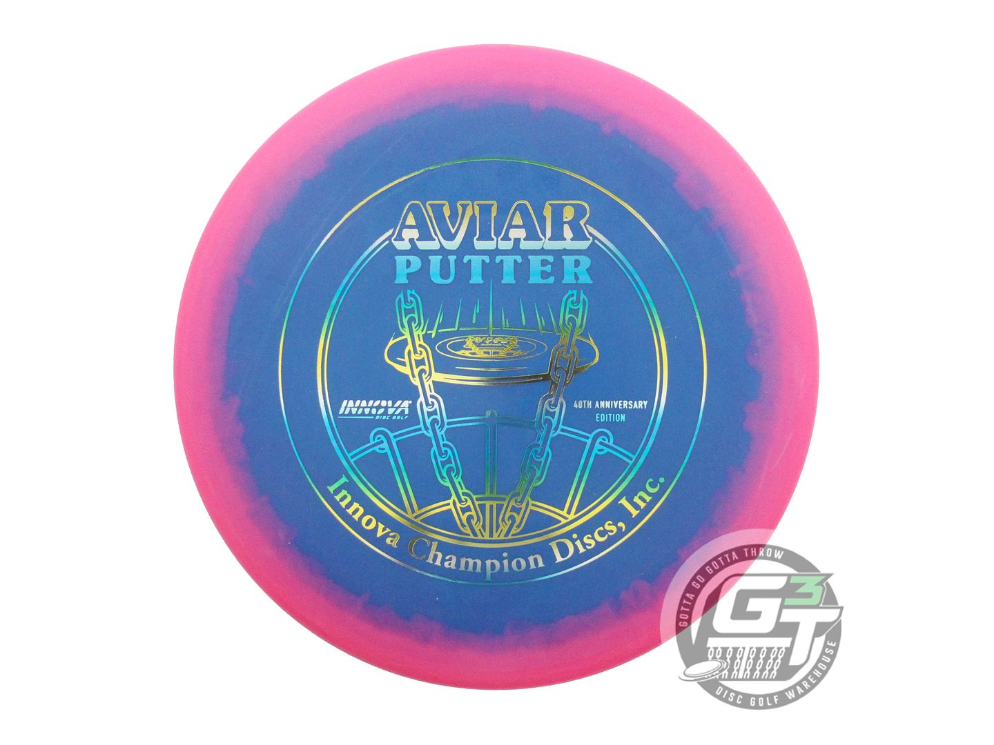 Innova Limited Edition 40th Anniversary Halo Nexus Aviar Putter Golf Disc (Individually Listed)