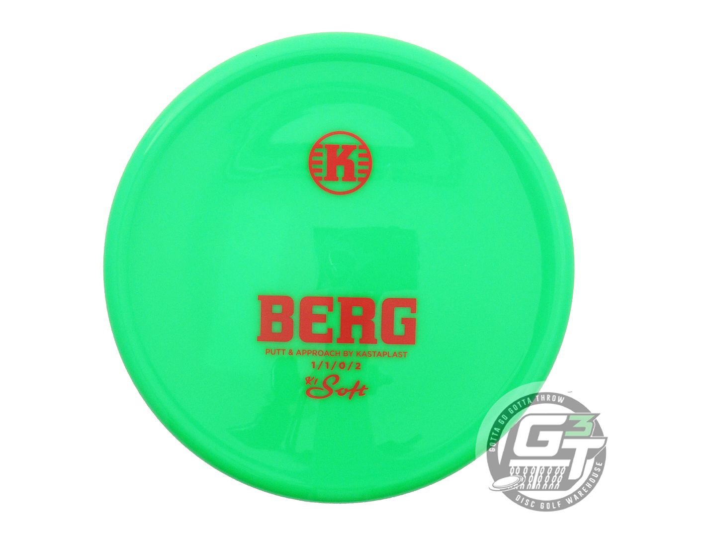 Kastaplast K1 Soft Berg Putter Golf Disc (Individually Listed)