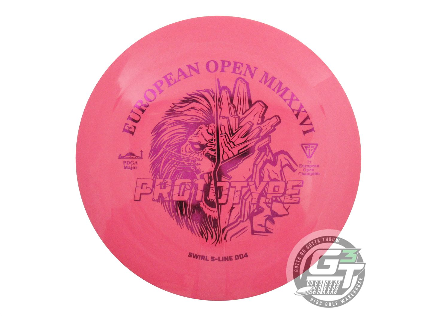 Discmania Limited Edition 2026 European Open Prototype Swirl S-Line DD4 Distance Driver Golf Disc (Individually Listed)