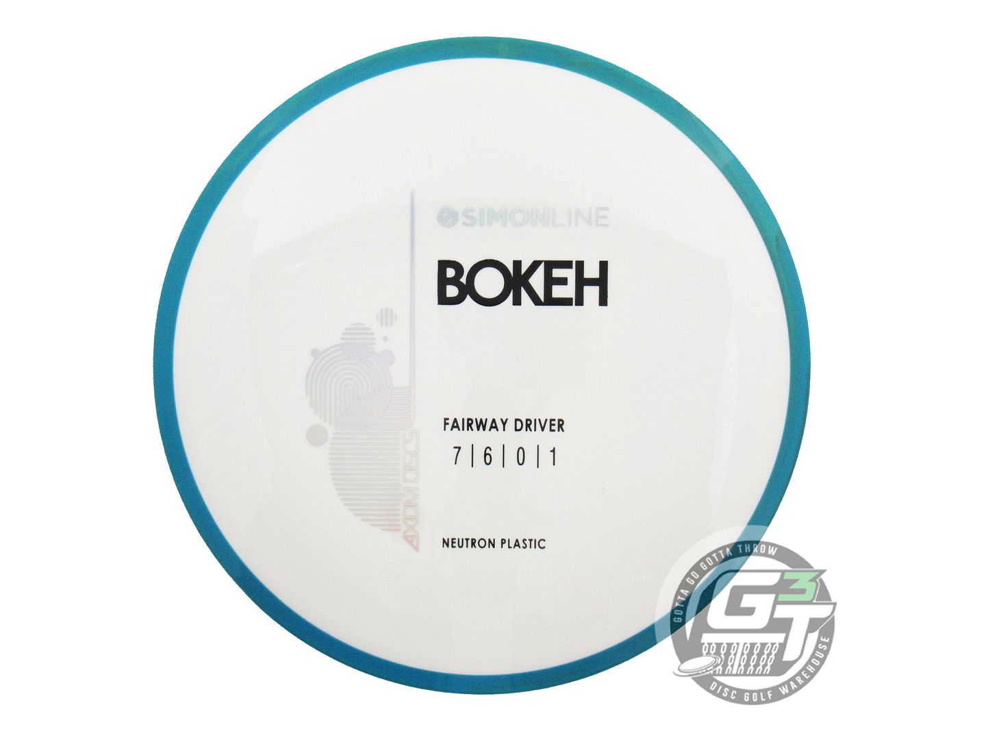 Axiom Simon Line Neutron Bokeh [Simon Lizotte] Fairway Driver Golf Disc (Individually Listed)