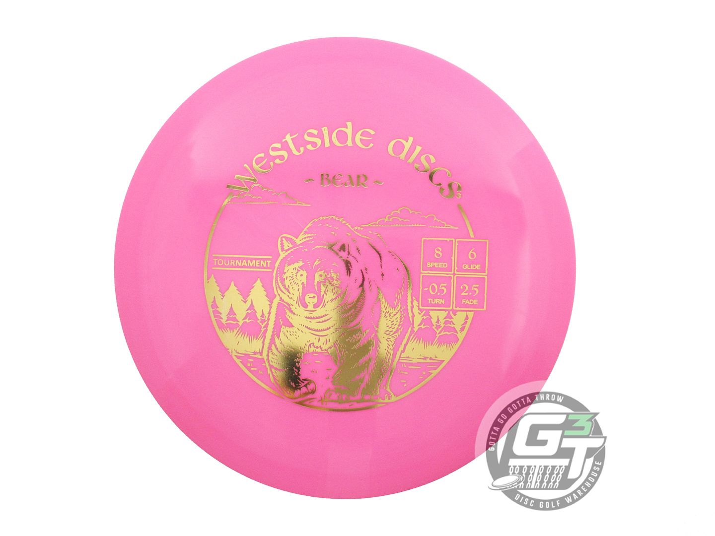 Westside Tournament Bear Fairway Driver Golf Disc (Individually Listed)