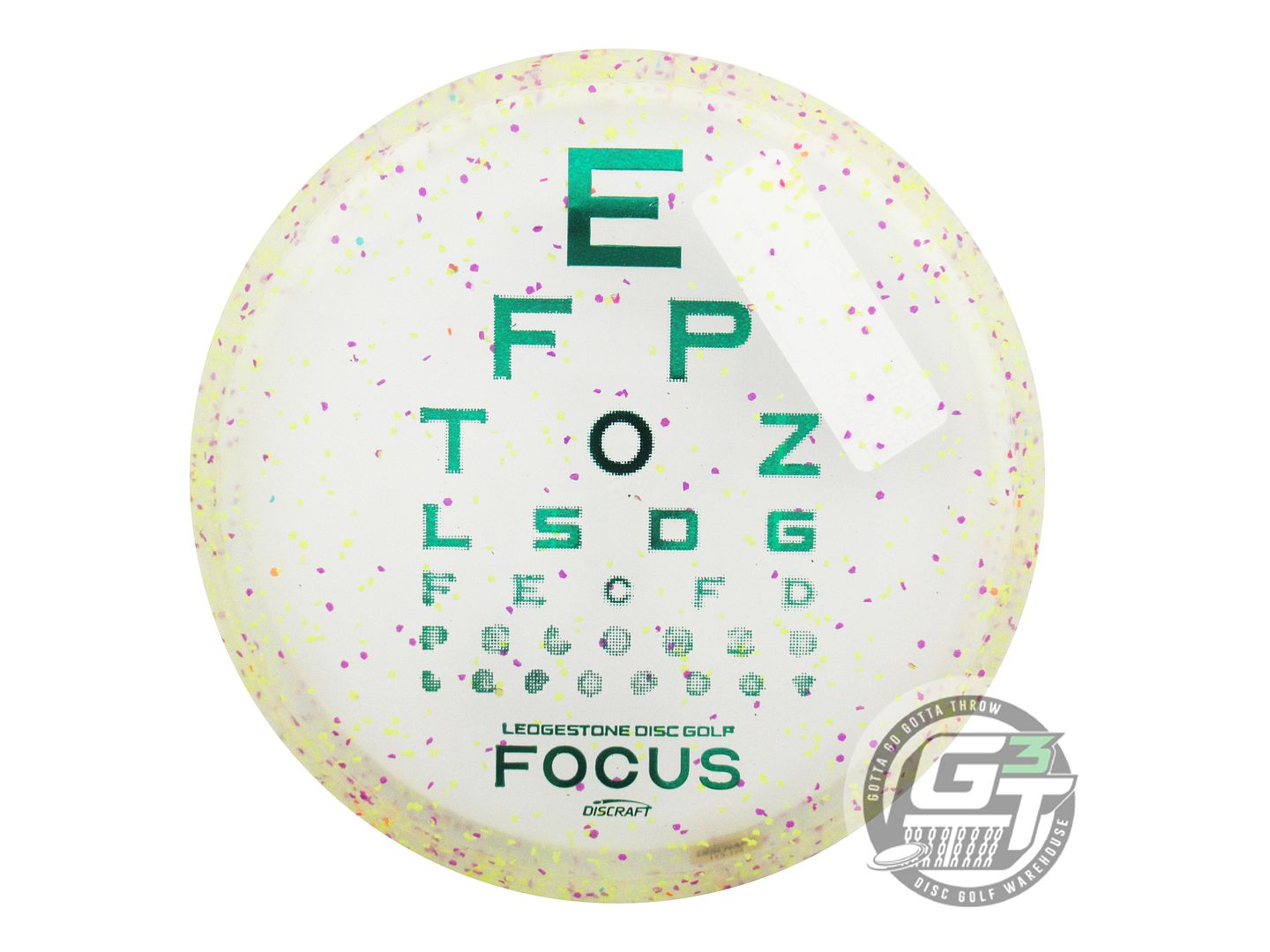 Discraft Limited Edition 2026 Ledgestone Open Confetti CryZtal Z FLX Focus Putter Golf Disc (Individually Listed)