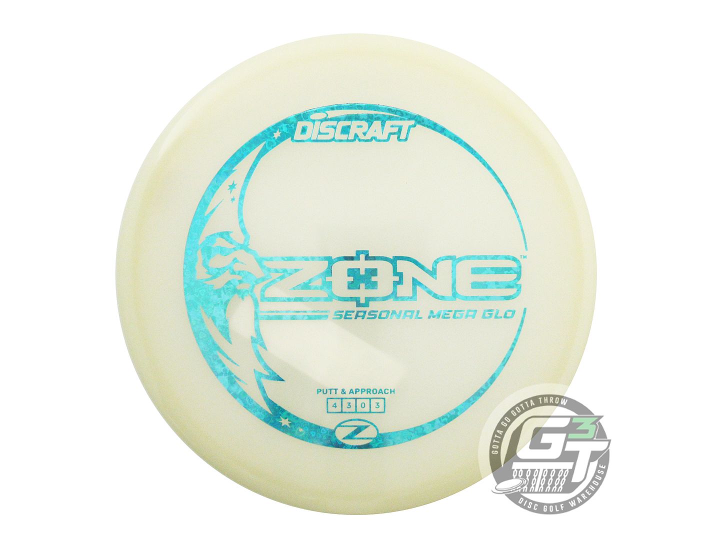 Discraft Seasonal Mega Glo Z Zone Putter Golf Disc (Individually Listed)