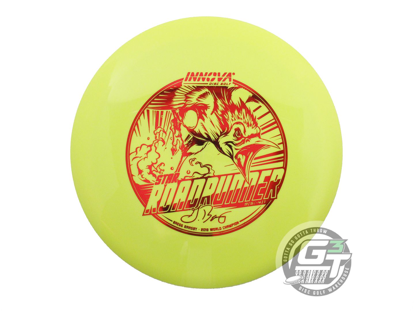 Innova Star Roadrunner [Gregg Barsby 1X] Distance Driver Golf Disc (Individually Listed)