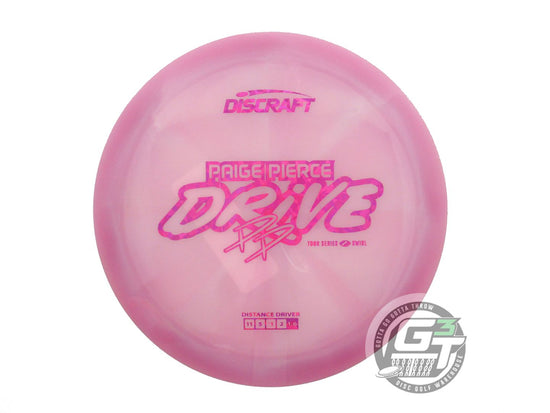 Discraft Limited Edition 2025 Tour Series Paige Pierce Swirl Elite Z Drive Distance Driver Golf Disc (Individually Listed)