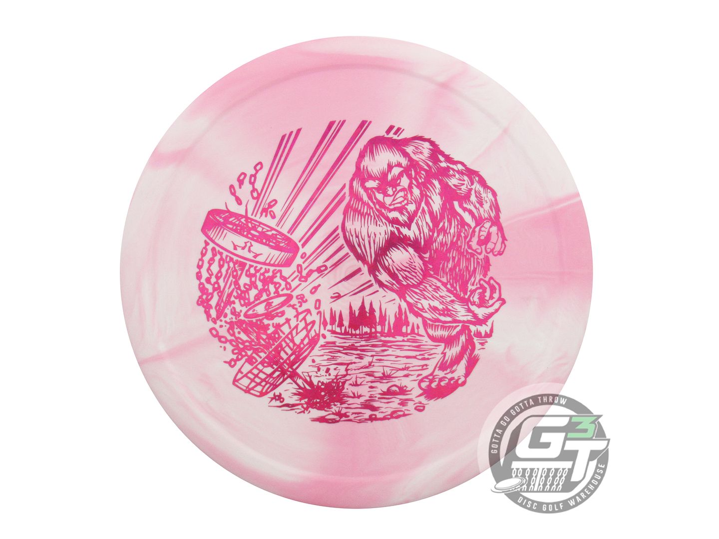 Dynamic Discs Limited Edition Slamsquatch Stamp Classic Blend Burst Slammer Putter Golf Disc (Individually Listed)