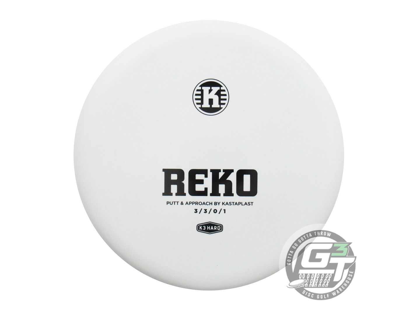 Kastaplast K3 Hard Reko Putter Golf Disc (Individually Listed)