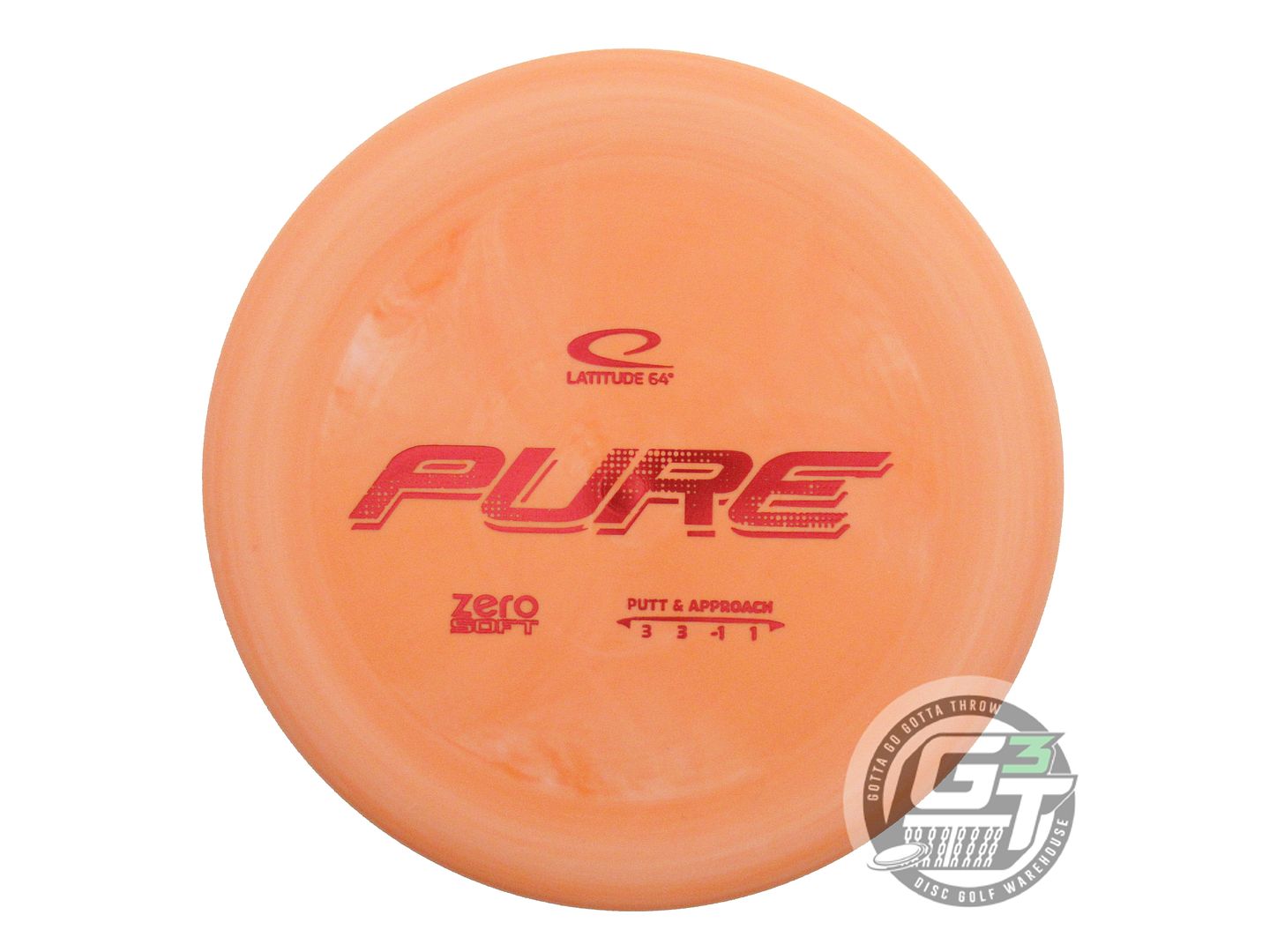 Latitude 64 Zero Line Soft Pure Putter Golf Disc (Individually Listed)