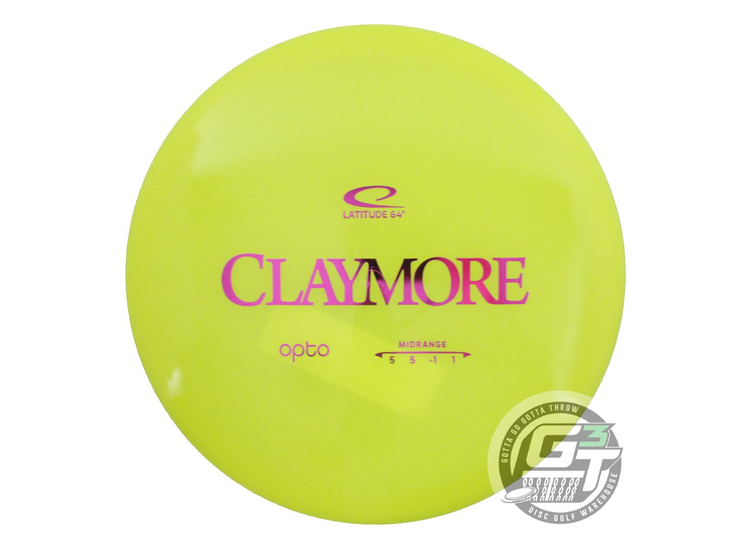 Latitude 64 Opto Line Claymore Midrange Golf Disc (Individually Listed)