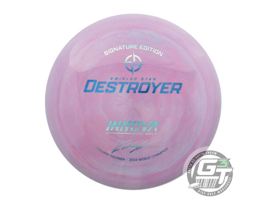 Innova Signature Edition Eveliina Salonen 1X Swirled Star Destroyer Distance Driver Golf Disc (Individually Listed)