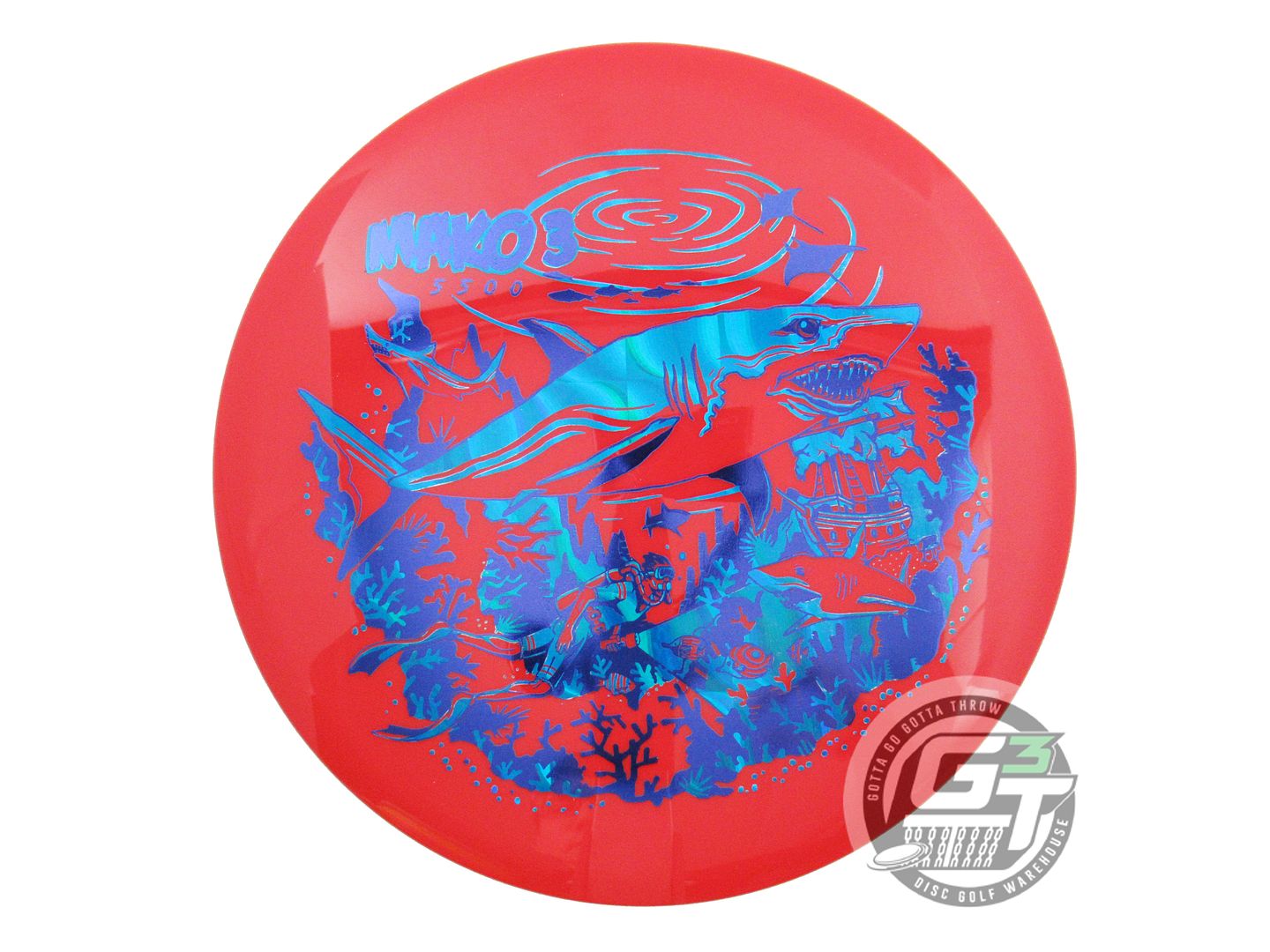 Innova Limited Edition Riptide Reef Stamp Star Mako3 Midrange Golf Disc (Individually Listed)