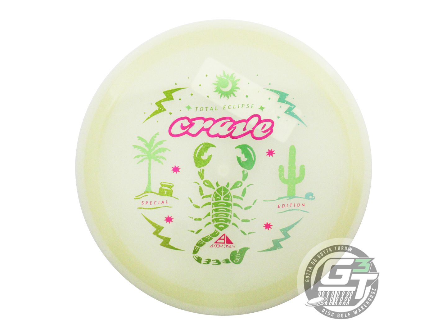 Axiom Special Edition Total Eclipse Glow Proton Crave Fairway Driver Golf Disc (Individually Listed)