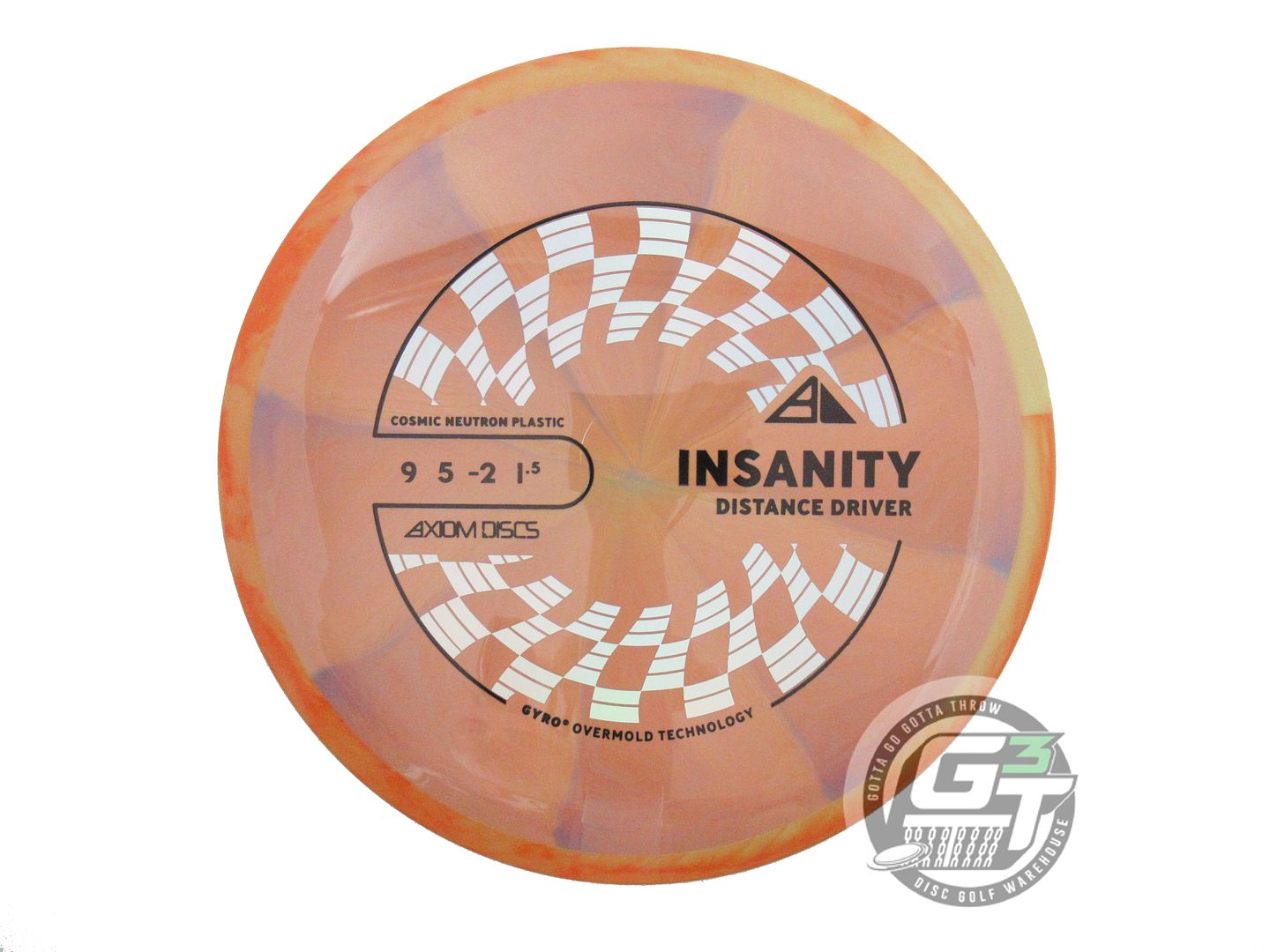 Axiom Cosmic Neutron Insanity Distance Driver Golf Disc (Individually Listed)
