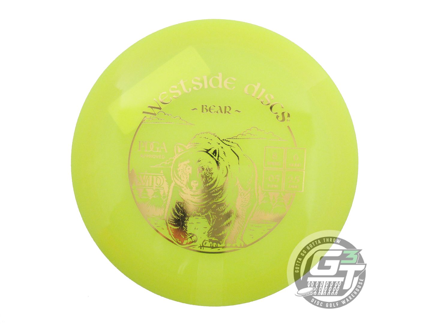 Westside VIP Bear Fairway Driver Golf Disc (Individually Listed)