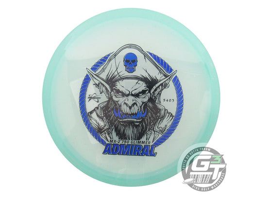 Prodigy Limited Edition Admiral Stamp Glimmer 750 Series MX2 Midrange Golf Disc (Individually Listed)