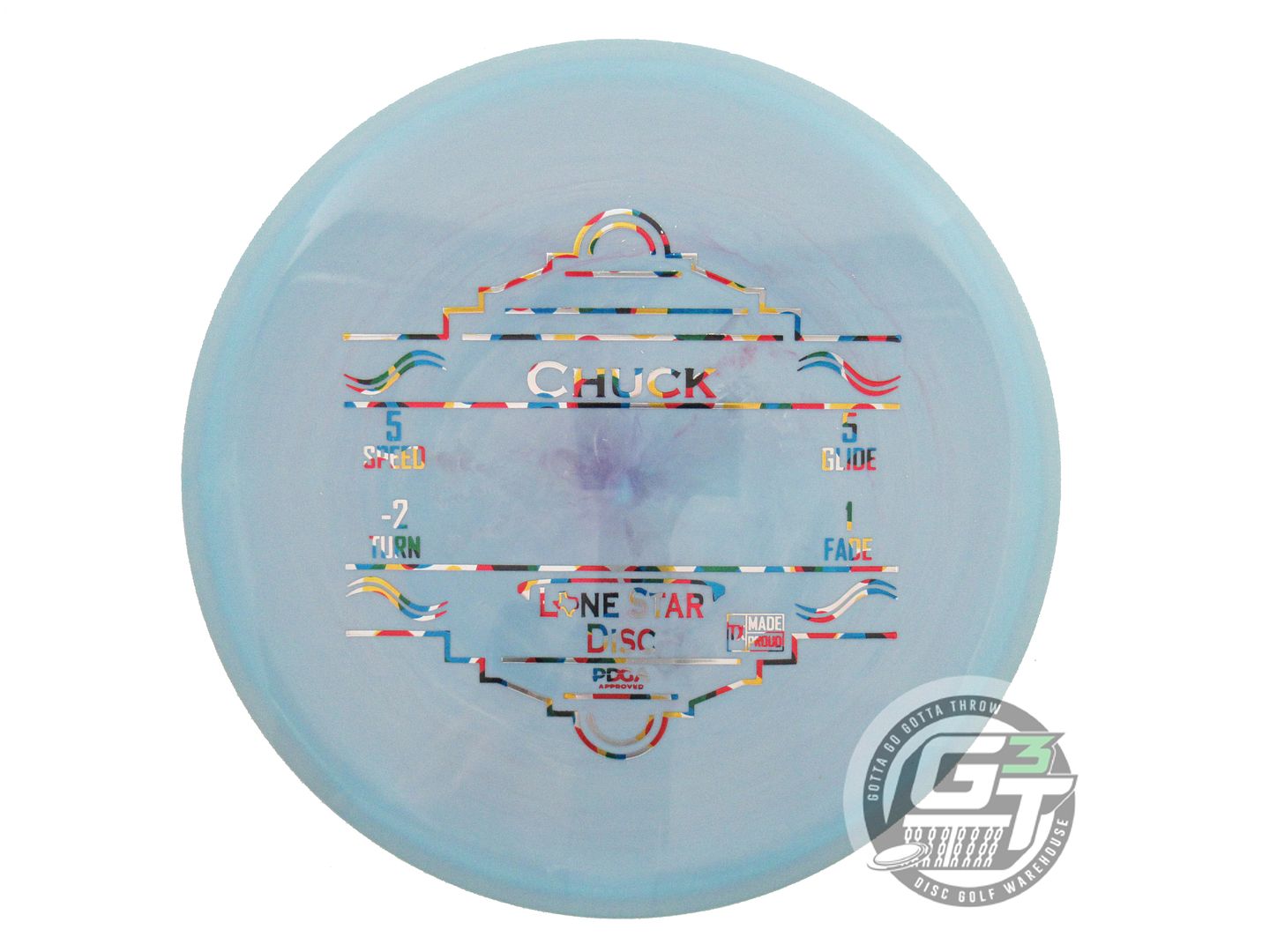 Lone Star Bravo Chuck Midrange Golf Disc (Individually Listed)