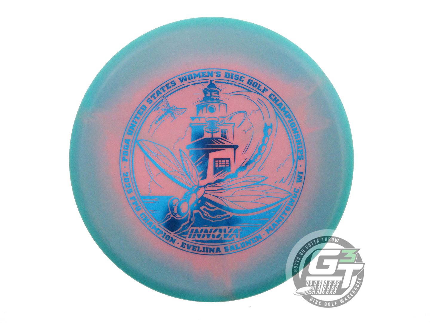 Innova Limited Edition 2025 Tour Series Eveliina Salonen USWDGC FPO Commemorative Proto Glow Halo Star Aviar3 Putter Golf Disc (Individually Listed)
