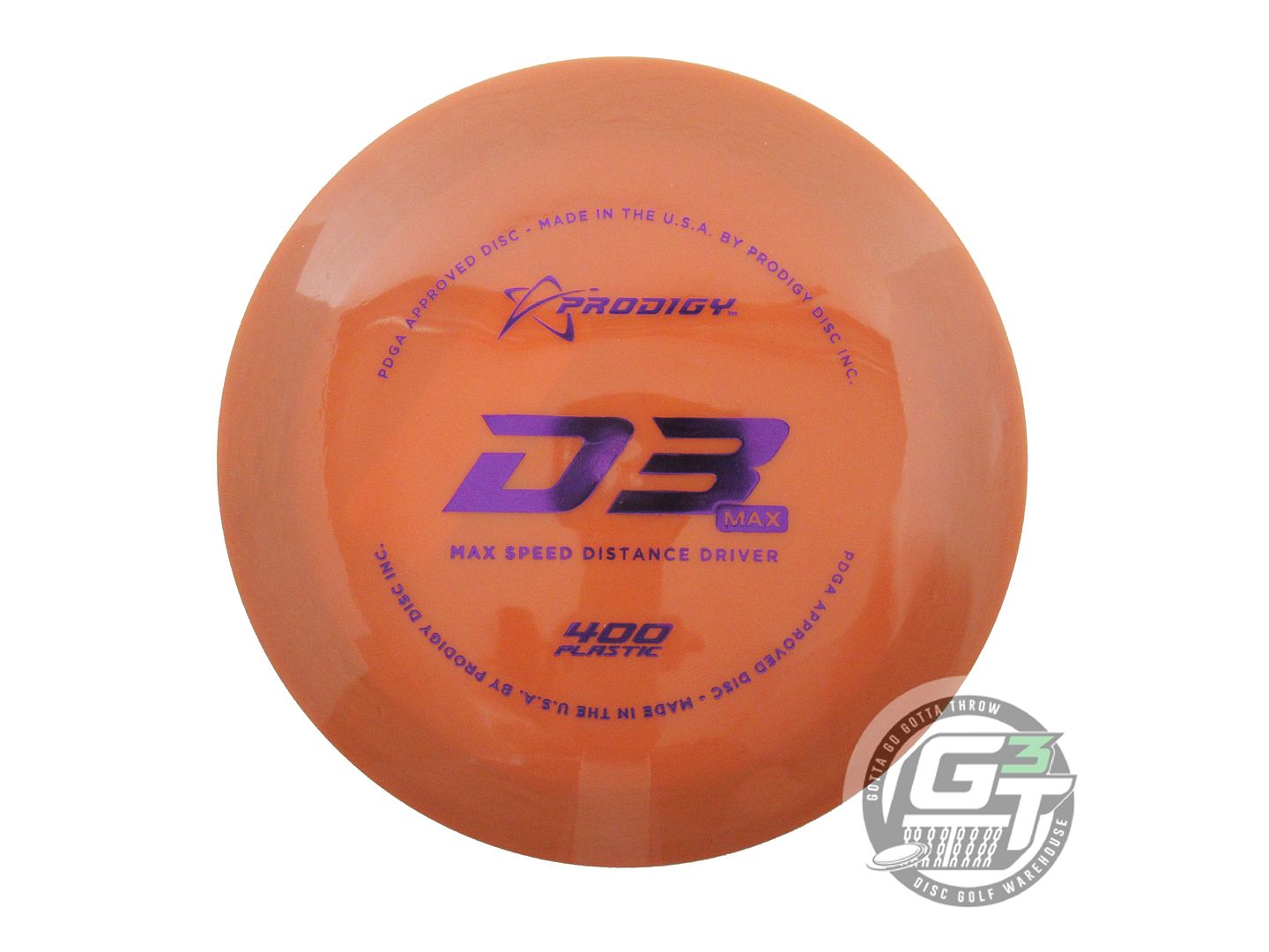 Prodigy 400 Series D3 Max Distance Driver Golf Disc (Individually Listed)