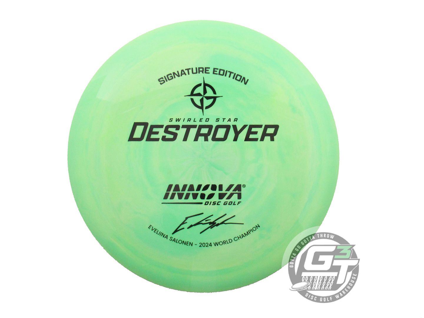 Innova Signature Edition Eveliina Salonen 1X Swirled Star Destroyer Distance Driver Golf Disc (Individually Listed)