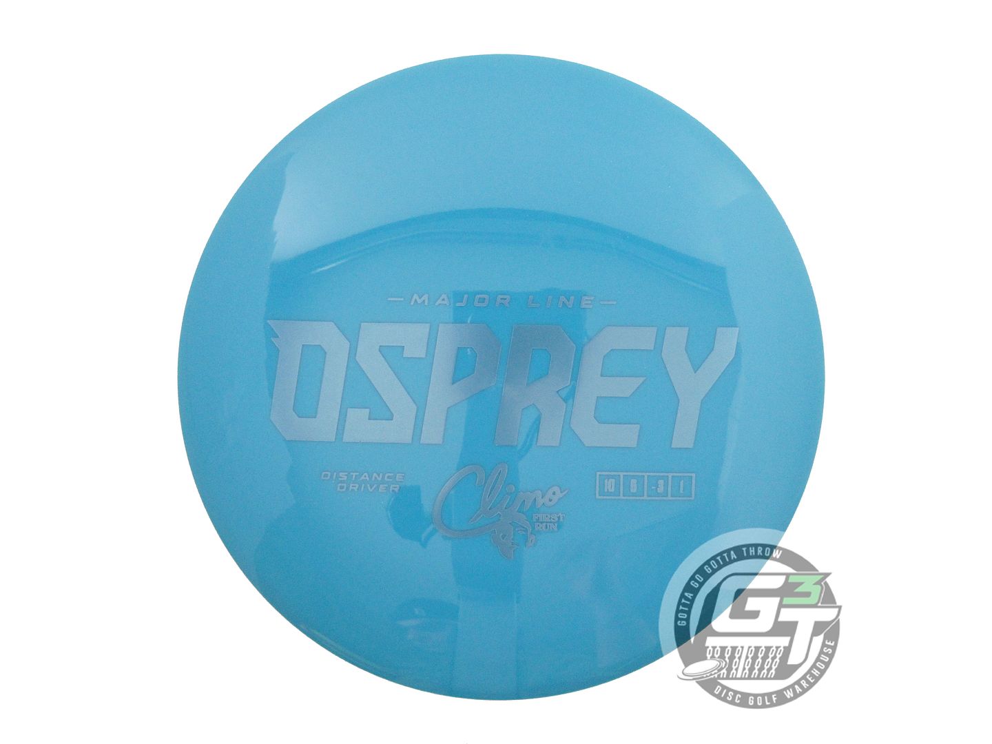 Climo First Run Major Line Osprey Distance Driver Golf Disc (Individually Listed)