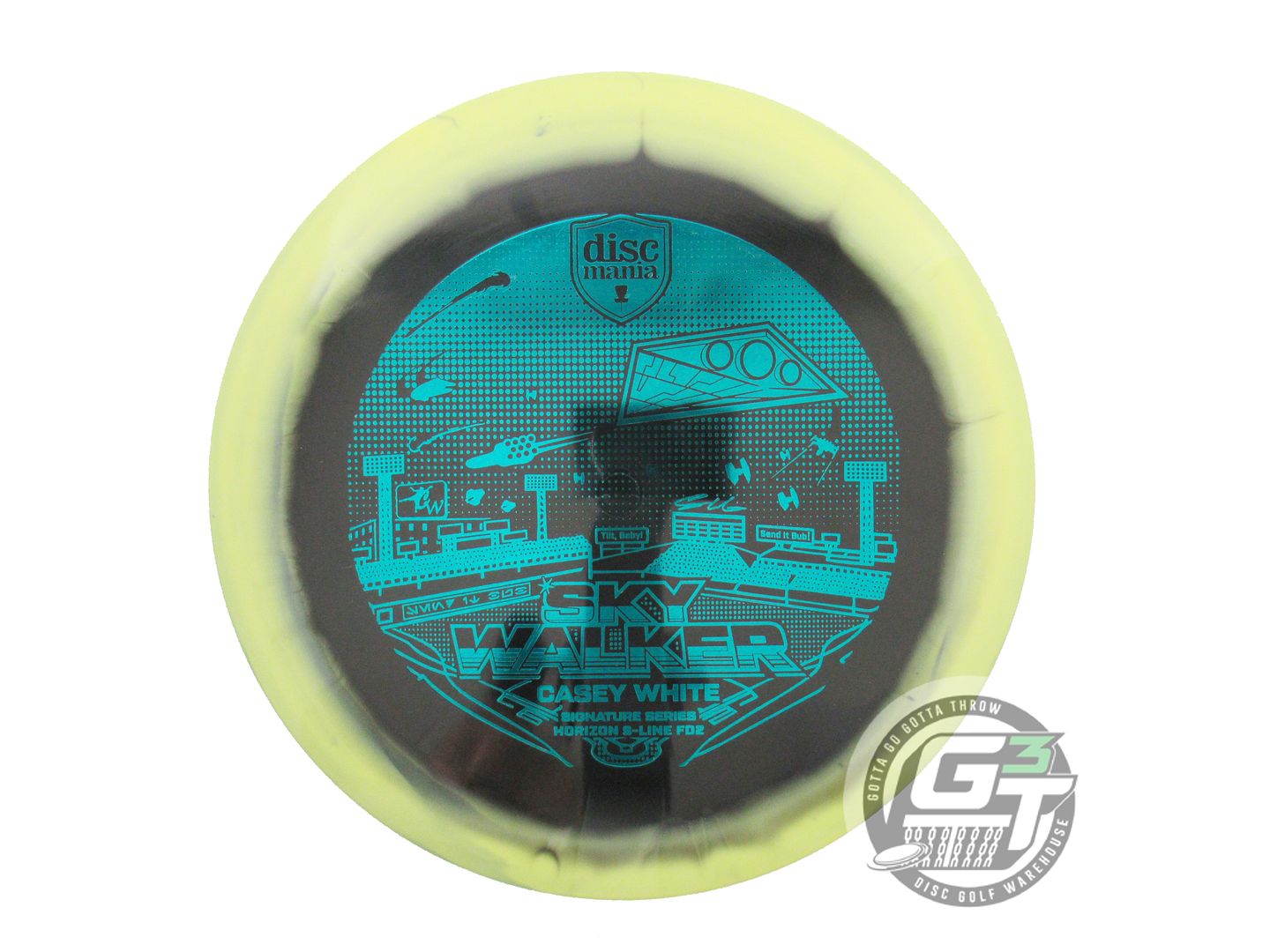 Discmania Limited Edition 2025 Signature Casey White Sky Walker Horizon S-Line FD2 Fairway Driver Golf Disc (Individually Listed)