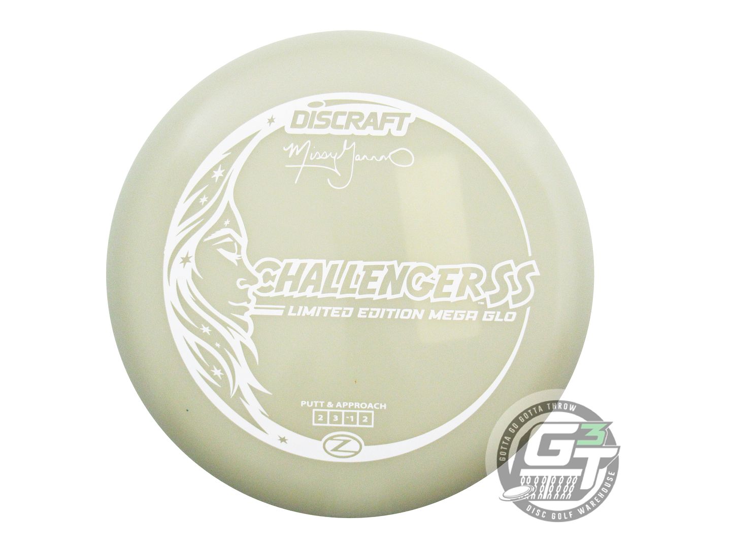 Discraft Limited Edition Missy Gannon Mega Glo Z Challenger SS Putter Golf Disc (Individually Listed)