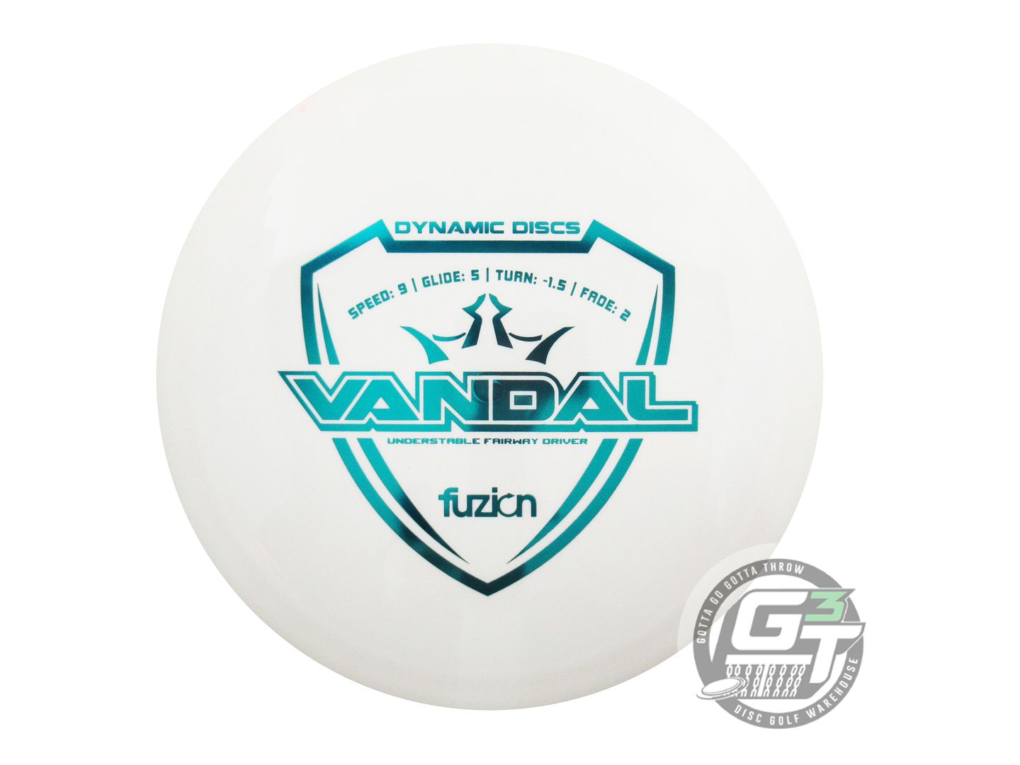 Dynamic Discs Fuzion Vandal Fairway Driver Golf Disc (Individually Listed)