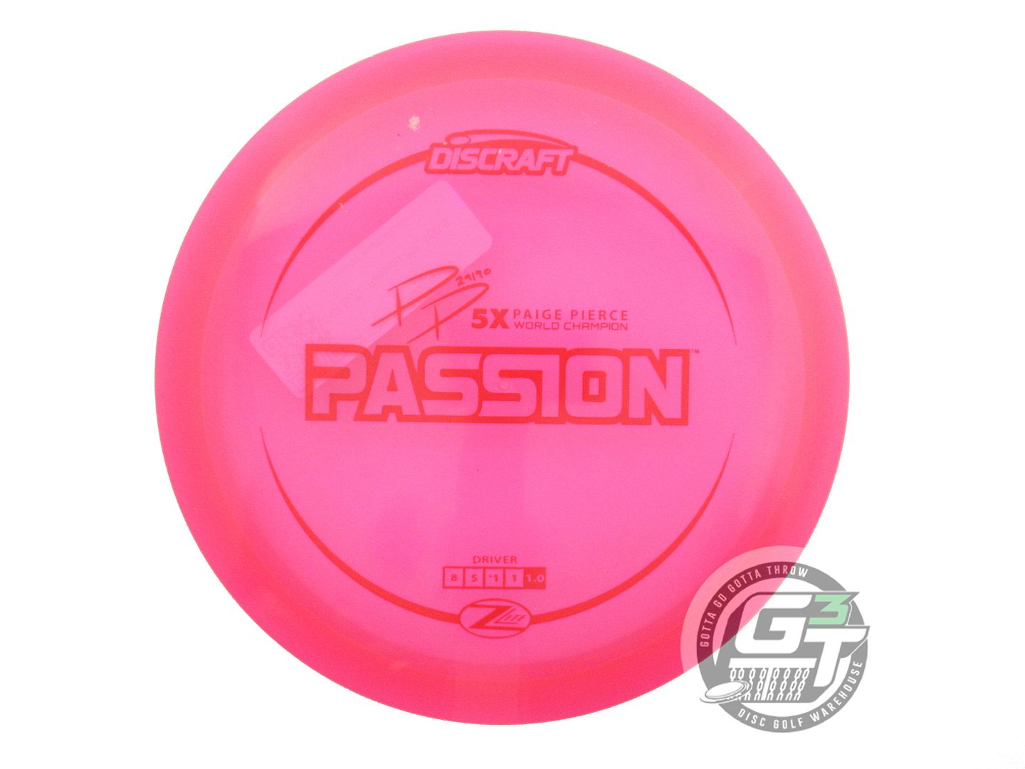 Discraft Paige Pierce Signature Z Lite Passion Fairway Driver Golf Disc (Individually Listed)
