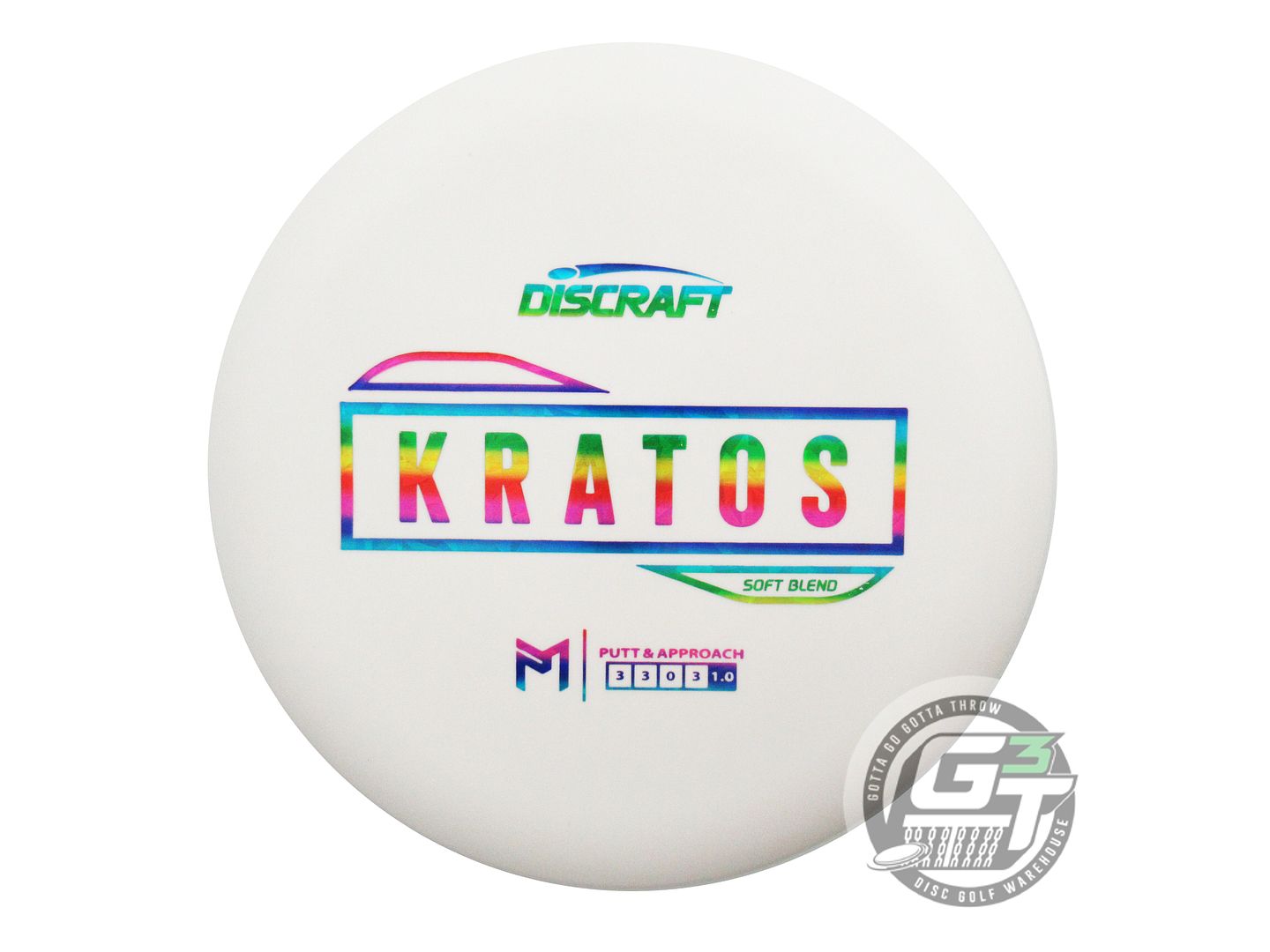 Discraft Paul McBeth Signature Putter Line Soft Kratos Putter Golf Disc (Individually Listed)