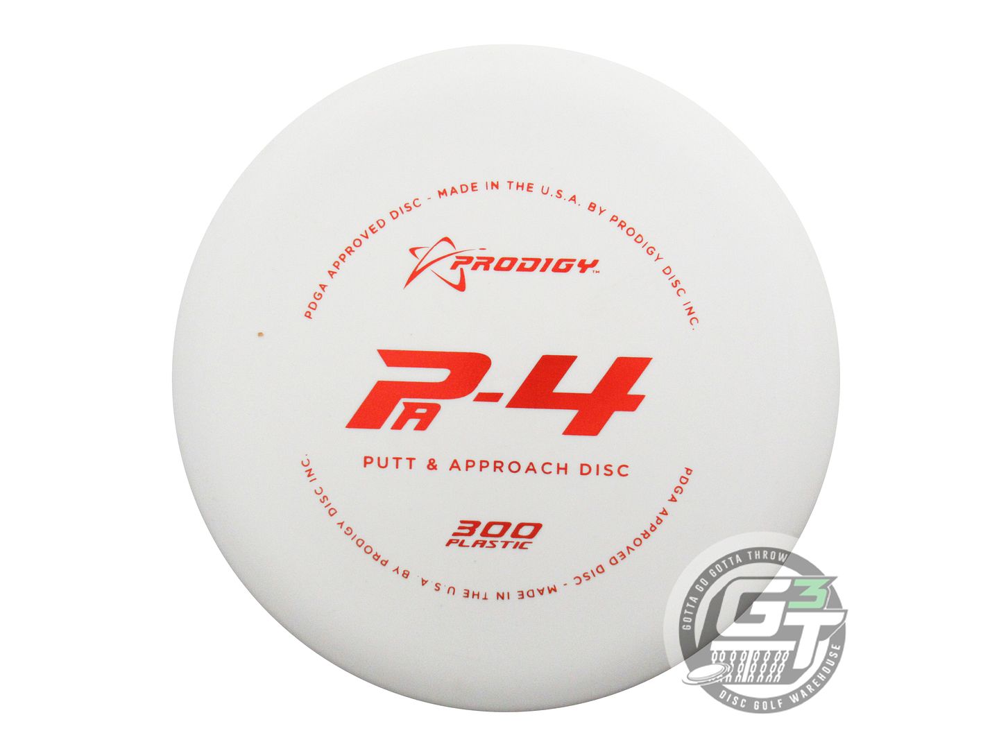 Prodigy 300 Series PA4 Putter Golf Disc (Individually Listed)