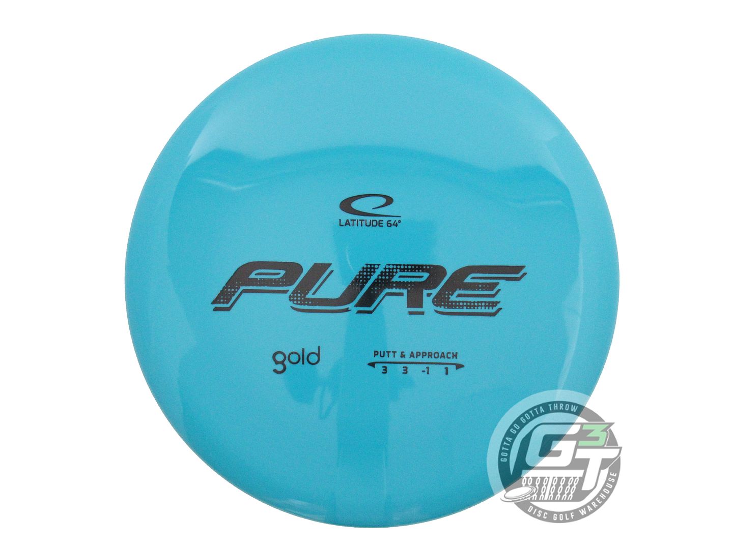 Latitude 64 Gold Line Pure Putter Golf Disc (Individually Listed)