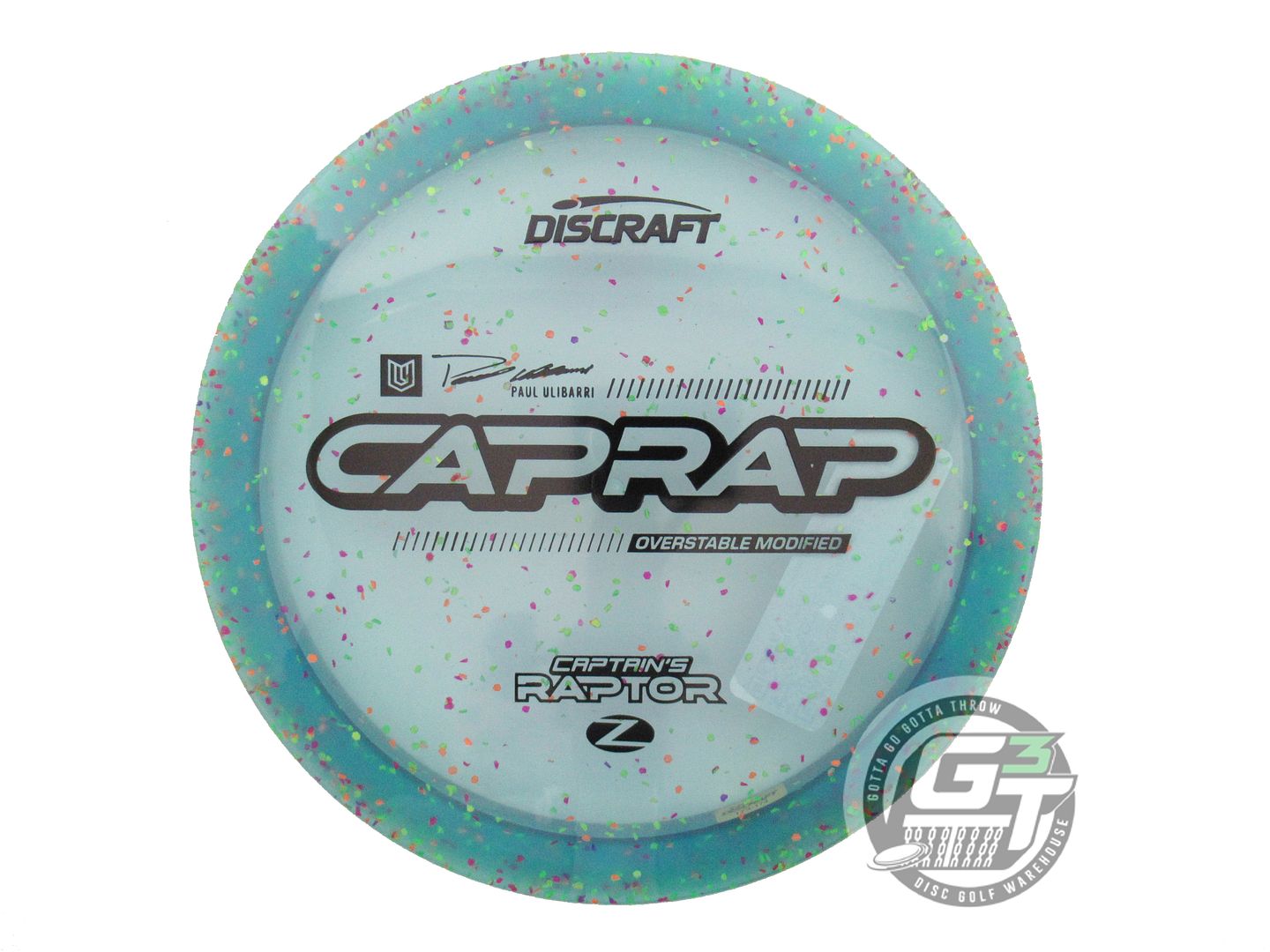 Discraft Limited Edition 2026 Paul Ulibarri Confetti Elite Z Captain's Raptor Fairway Driver Golf Disc (Individually Listed)